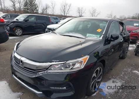 2016 Honda Accord Ex-L V-6 from USA, damaged, VIN 1HGCR3F84GA028987